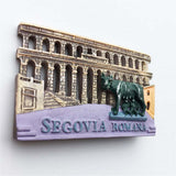 Segovia Spain Fridge Magnet 3D Resin