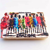 Zanzibar Tanzania Fridge Magnet 3D Resin