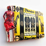 Zanzibar Tanzania Fridge Magnet 3D Resin