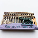 Segovia Spain Fridge Magnet 3D Resin