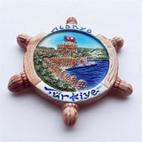 Alanya Turkey Fridge Magnet 3D Resin