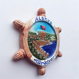 Alanya Turkey Fridge Magnet 3D Resin