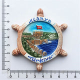 Alanya Turkey Fridge Magnet 3D Resin