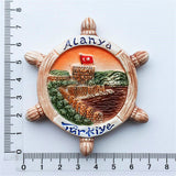 Alanya Turkey Fridge Magnet 3D Resin