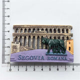 Segovia Spain Fridge Magnet 3D Resin