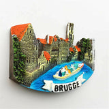 Bruges Belgium Fridge Magnet 3D Resin