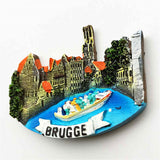 Bruges Belgium Fridge Magnet 3D Resin