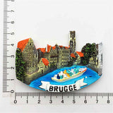 Bruges Belgium Fridge Magnet 3D Resin