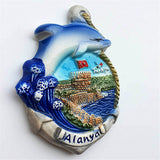 Alanya Turkey Fridge Magnet 3D Resin