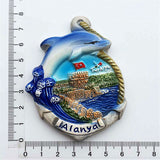 Alanya Turkey Fridge Magnet 3D Resin