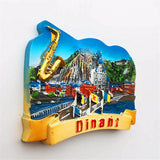 Dinant Belgium Fridge Magnet 3D Resin