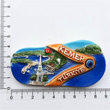 Kemer Turkey Fridge Magnet 3D Resin