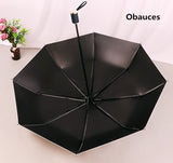 Obauces  Custom Umbrellas Creative Designs Quality Three-folding Sunny And Rainy Protects