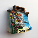 Cinque Terre Italy Fridge Magnet 3D Resin