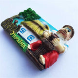 Ukraine Fridge Magnet 3D Resin