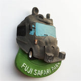 Fuji Safari Park Shizuoka Japan Fridge Magnet 3D Resin