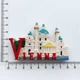 Vienna Austria Fridge Magnet 3D Resin