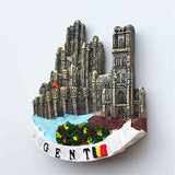 Gent Belgium Fridge Magnet 3D Resin