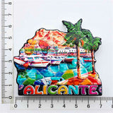 Alicante Spain Fridge Magnet 3D Resin