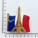 Paris France Fridge Magnet 3D Resin