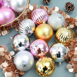 Orlybar Christmas Tree Decorations Balls Bauble Xmas Party Hanging Ball Ornaments