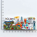 Park Guell Barcelona Spain Fridge Magnet 3D Resin