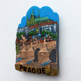 Prague Czech Fridge Magnet 3D Resin