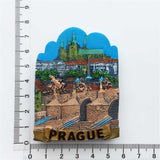 Prague Czech Fridge Magnet 3D Resin