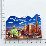 Vienna Austria Fridge Magnet 3D Resin