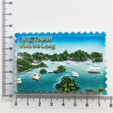 Vinh Ha Long Vietnam Fridge Magnet 3D Resin