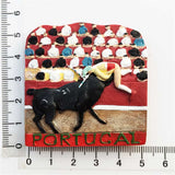 Bullfight Portugal Fridge Magnet 3D Resin