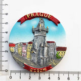 Prague Czech Fridge Magnet 3D Resin