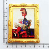 Picasso Painting Spain Fridge Magnet 3D Resin