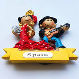 Spain Flamenco Fridge Magnet 3D Resin