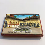 Granada Spain Fridge Magnet 3D Resin