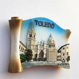 Toledo Spain Fridge Magnet 3D Resin