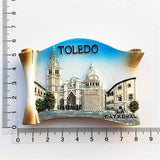 Toledo Spain Fridge Magnet 3D Resin