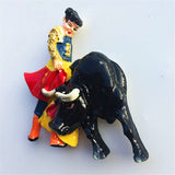 Spain Bullfighting Fridge Magnet 3D Resin