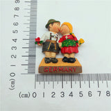 Germany Couple Fridge Magnet 3D Resin