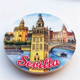 Seville Spain Fridge Magnet 3D Resin