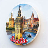 Seville Spain Fridge Magnet 3D Resin