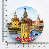 Seville Spain Fridge Magnet 3D Resin