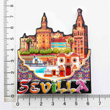 Seville Spain Fridge Magnet 3D Resin