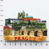 Prague Czech Fridge Magnet 3D Resin