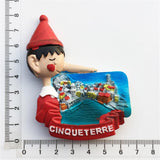 Cinque Terre Italy Fridge Magnet 3D Resin