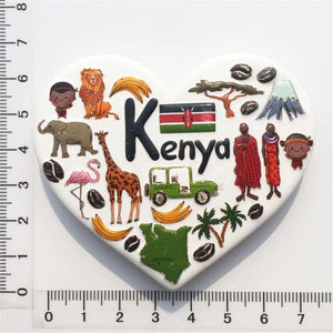 South Africa Fridge Magnet 3D Resin