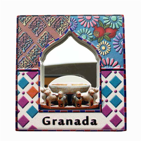 Alhambra Granada Spain Fridge Magnet 3D Resin