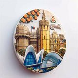 Valencia Spain Fridge Magnet 3D Resin