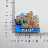 Italy Venice Firenze Pisa Rome Fridge Magnet 3D Resin