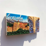 Granada Spain Fridge Magnet 3D Resin